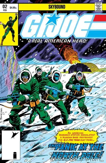 Panic at the North Pole Skybound Comic Snake Eyes Super7 ReAction+ 2