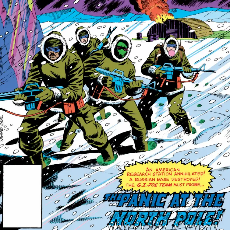 Panic at the North Pole Skybound Comic Snake Eyes Super7 ReAction+ 3