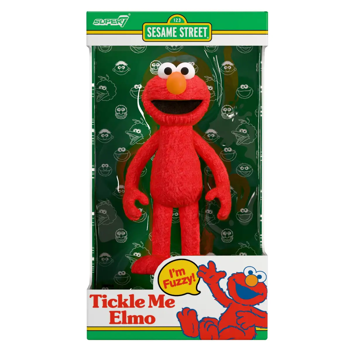 Sesame Street ReAction Elmo (Tickle Me Elmo) SDCC 2026 Exclusive Limited Edition Action Figure 06