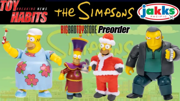 Simpsons Deluxe Collector and Plush Jakks Pacific BBTS Preorders