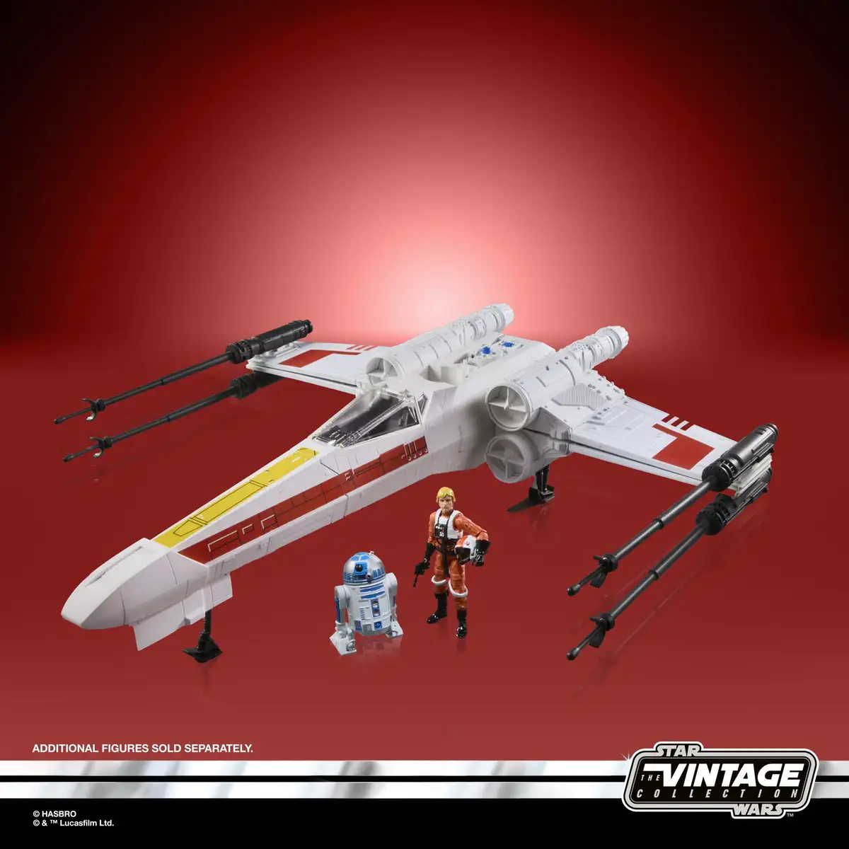 Star Wars The Vintage Collection X Wing Fighter and Luke Skywalker (X Wing) Kenner Colors 02