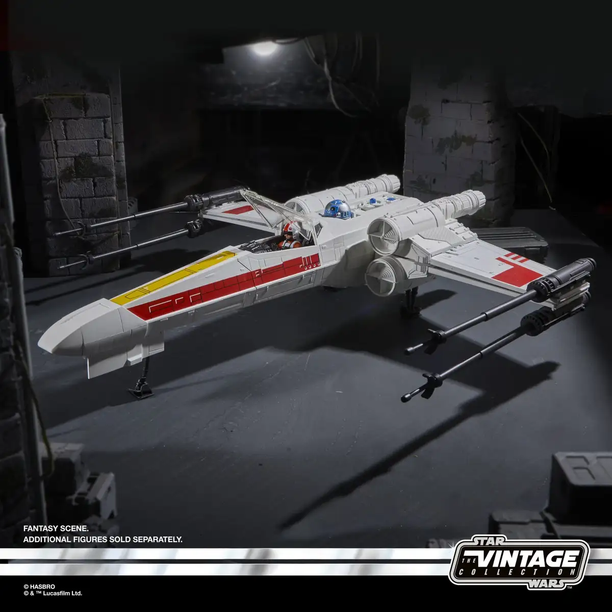 Star Wars The Vintage Collection X Wing Fighter and Luke Skywalker (X Wing) Kenner Colors 03