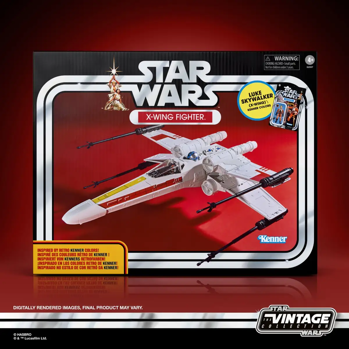 Star Wars The Vintage Collection X Wing Fighter and Luke Skywalker (X Wing) Kenner Colors 06