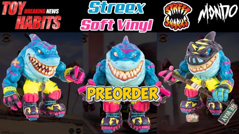 Street Sharks Streex Mondo Soft Vinyl Preorder