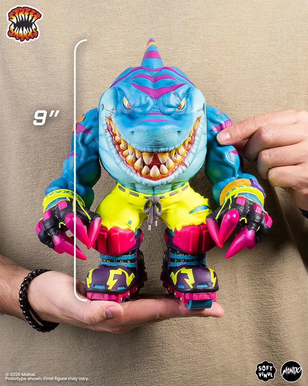 Street Sharks   Streex Soft Vinyl Figure 03