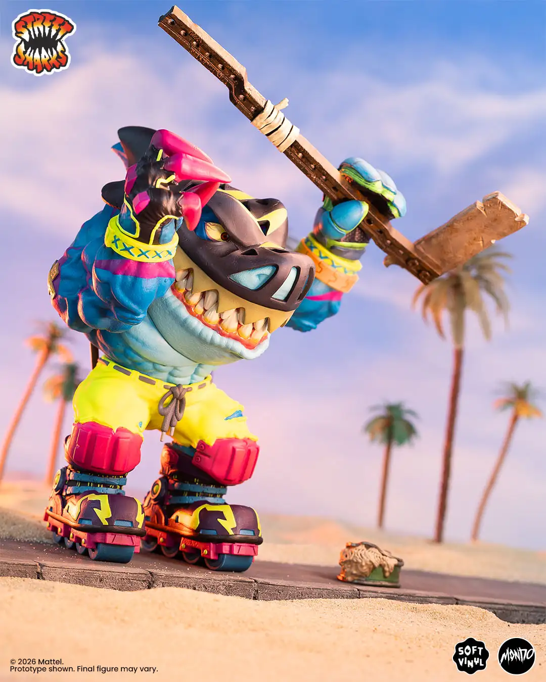 Street Sharks   Streex Soft Vinyl Figure 07