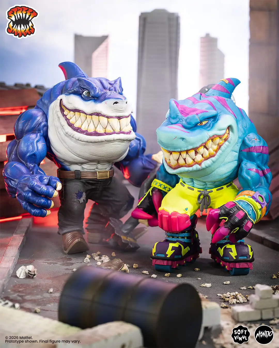 Street Sharks   Streex Soft Vinyl Figure 08
