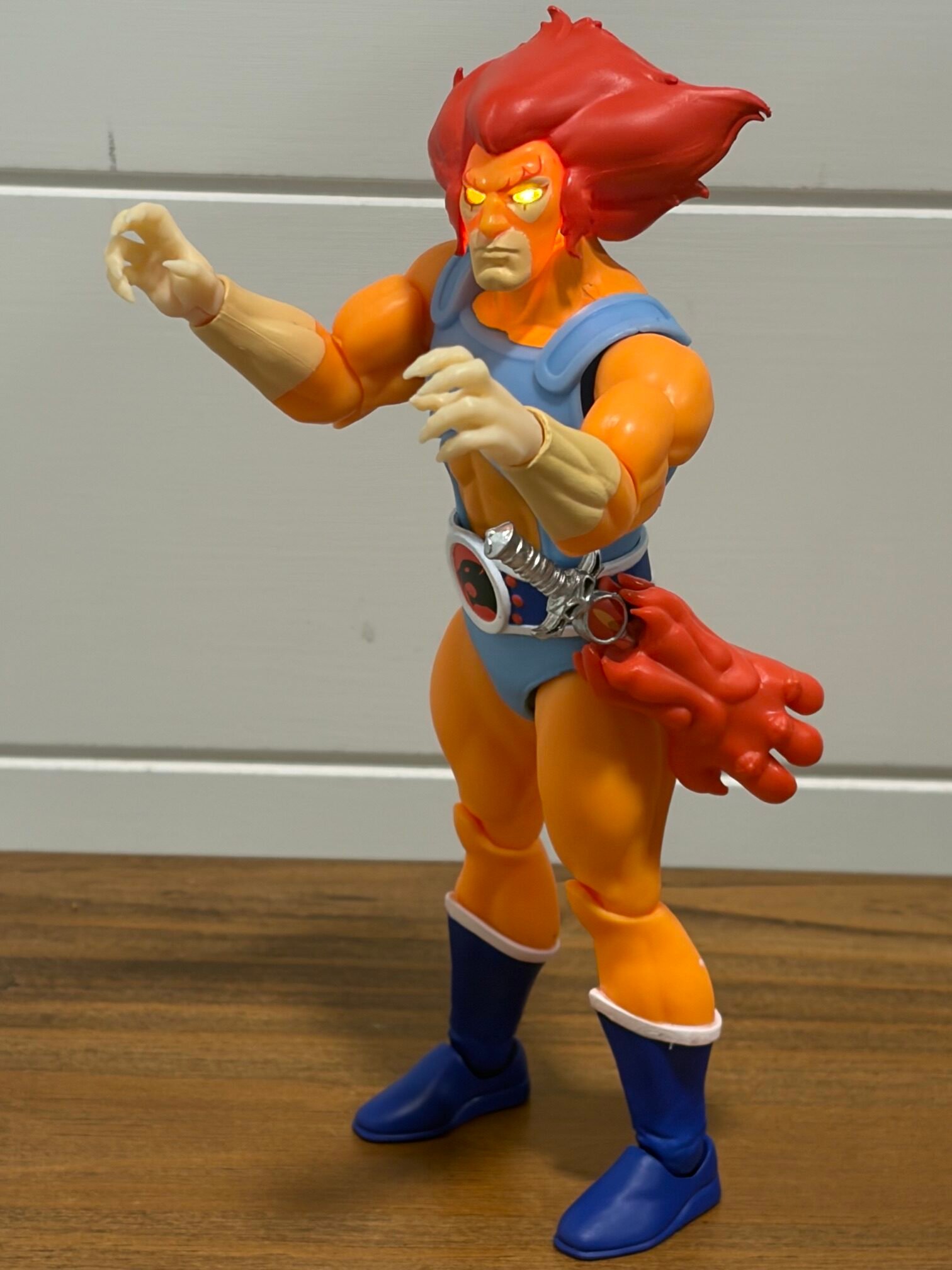 Super7 ULTIMATES Lion O Light Up Eyes Retro Cardback Toy Color SDCC 2026 Exclusive IH 17