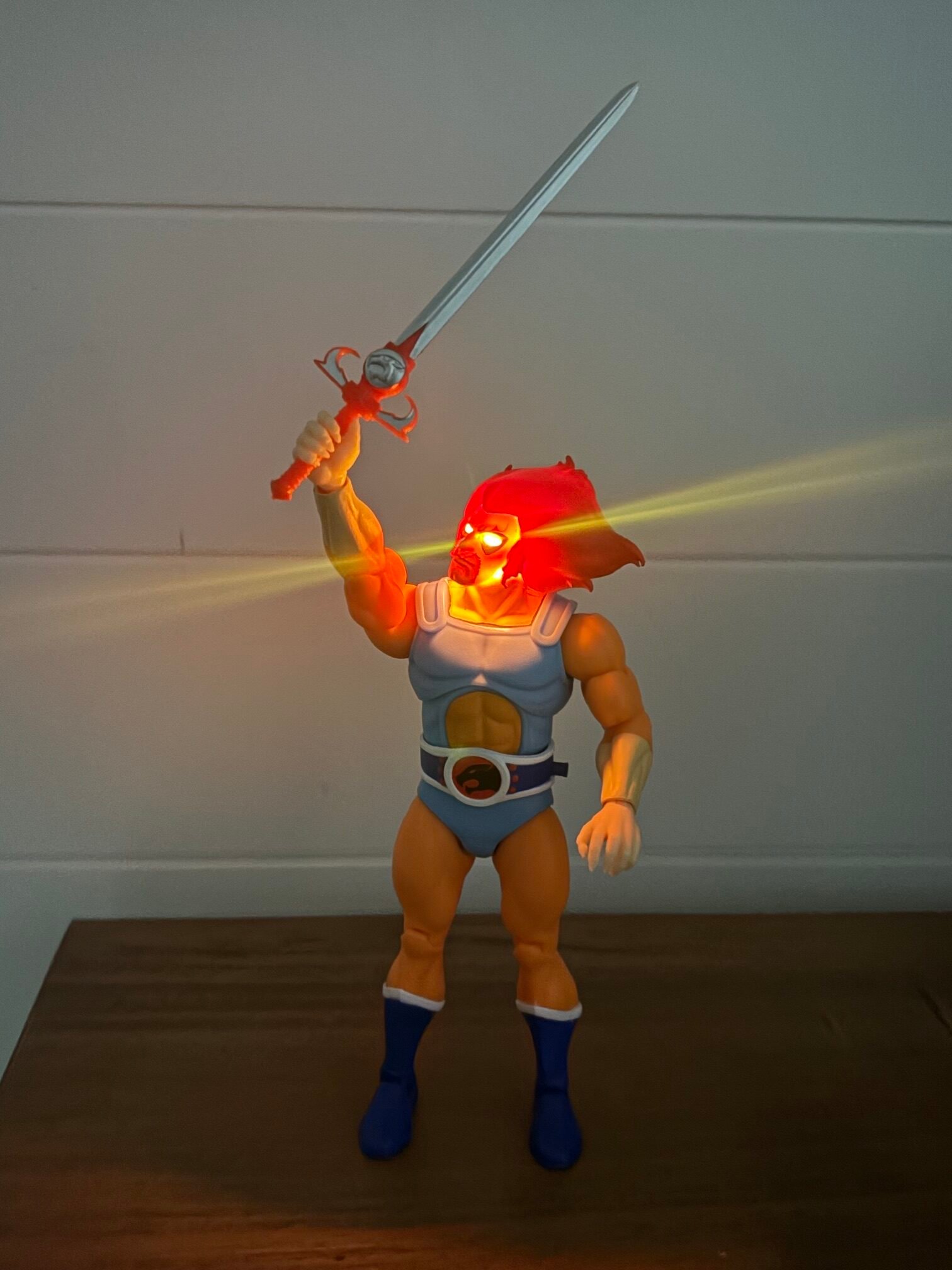 Super7 ULTIMATES Lion O Light Up Eyes Retro Cardback Toy Color SDCC 2026 Exclusive IH 21