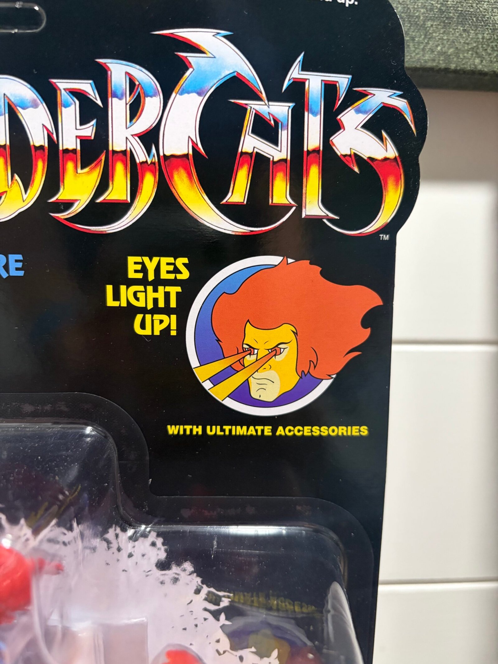 Super7 ULTIMATES Lion O Light Up Eyes Retro Cardback Toy Color SDCC 2026 Exclusive IH 5