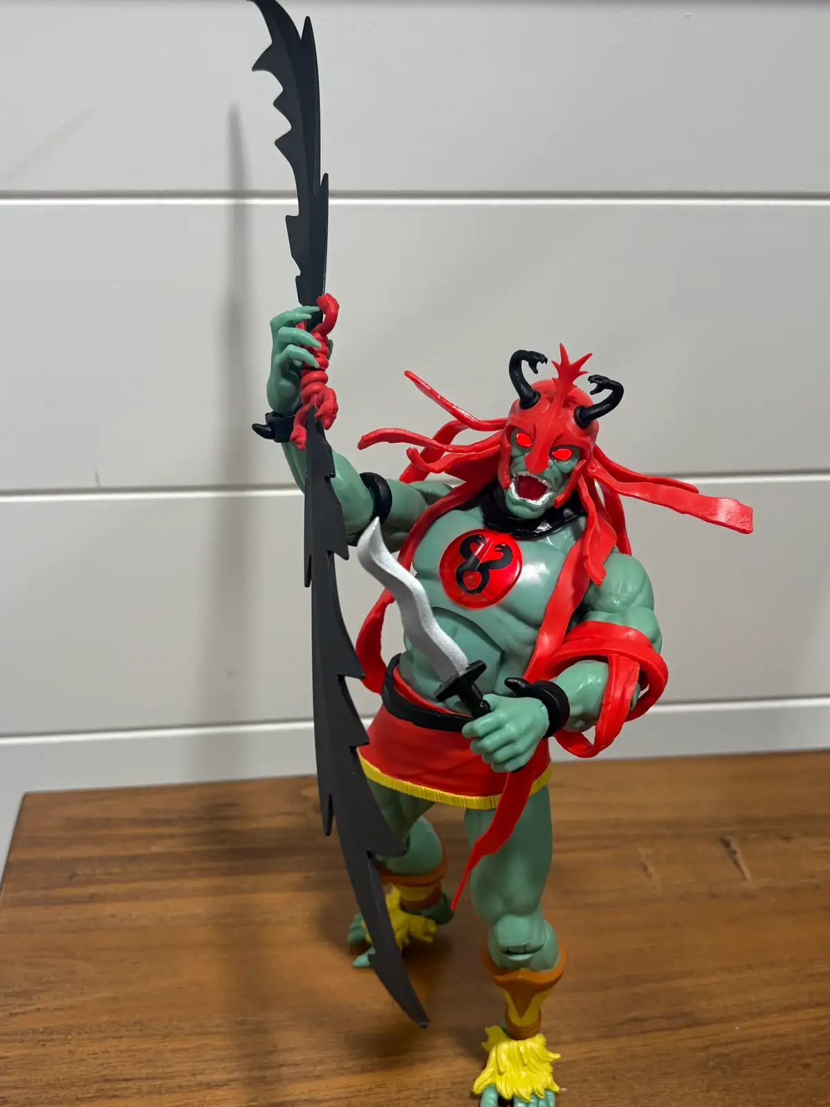 Super7 ULTIMATES Mumm Ra Eyes Retro Cardback Toy Color SDCC 2026 Exclusive IH 1