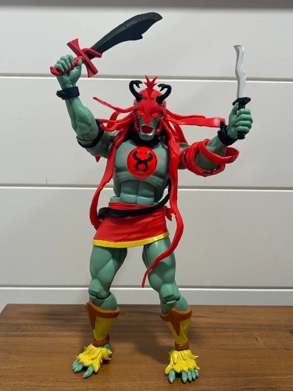 Super7 ULTIMATES Mumm Ra Eyes Retro Cardback Toy Color SDCC 2026 Exclusive IH 18