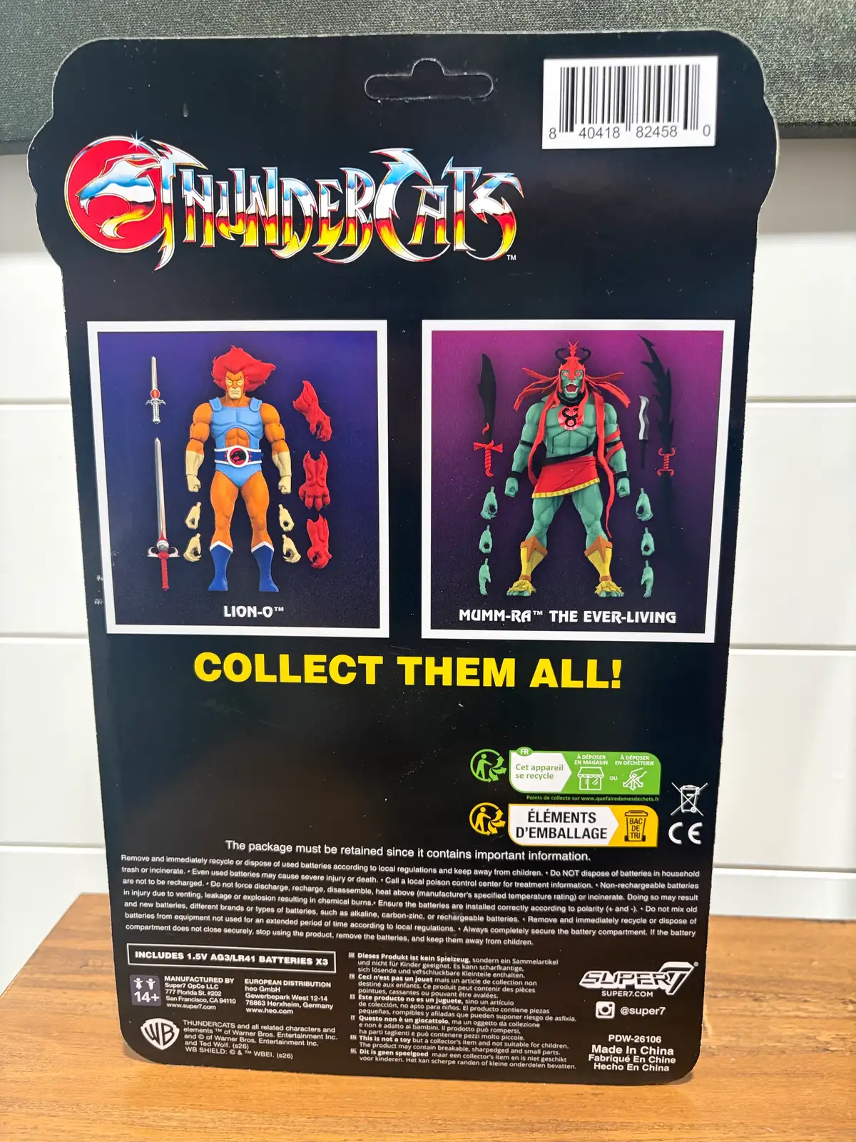 Super7 ULTIMATES Mumm Ra Eyes Retro Cardback Toy Color SDCC 2026 Exclusive IH 6