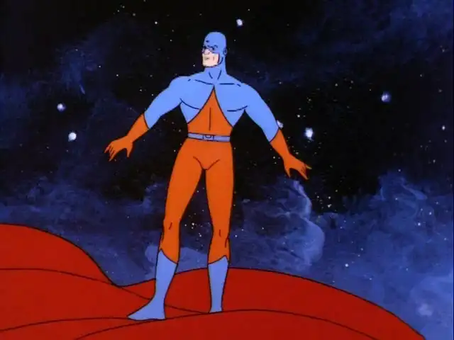 The Atom Super Friends Cartoonb