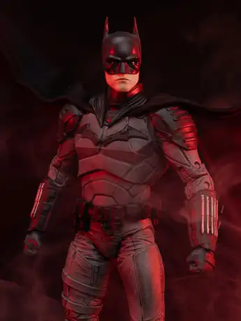 The Batman (2022) DC Multiverse Batman (Deluxe Theatrical Edition) Action Figure 02