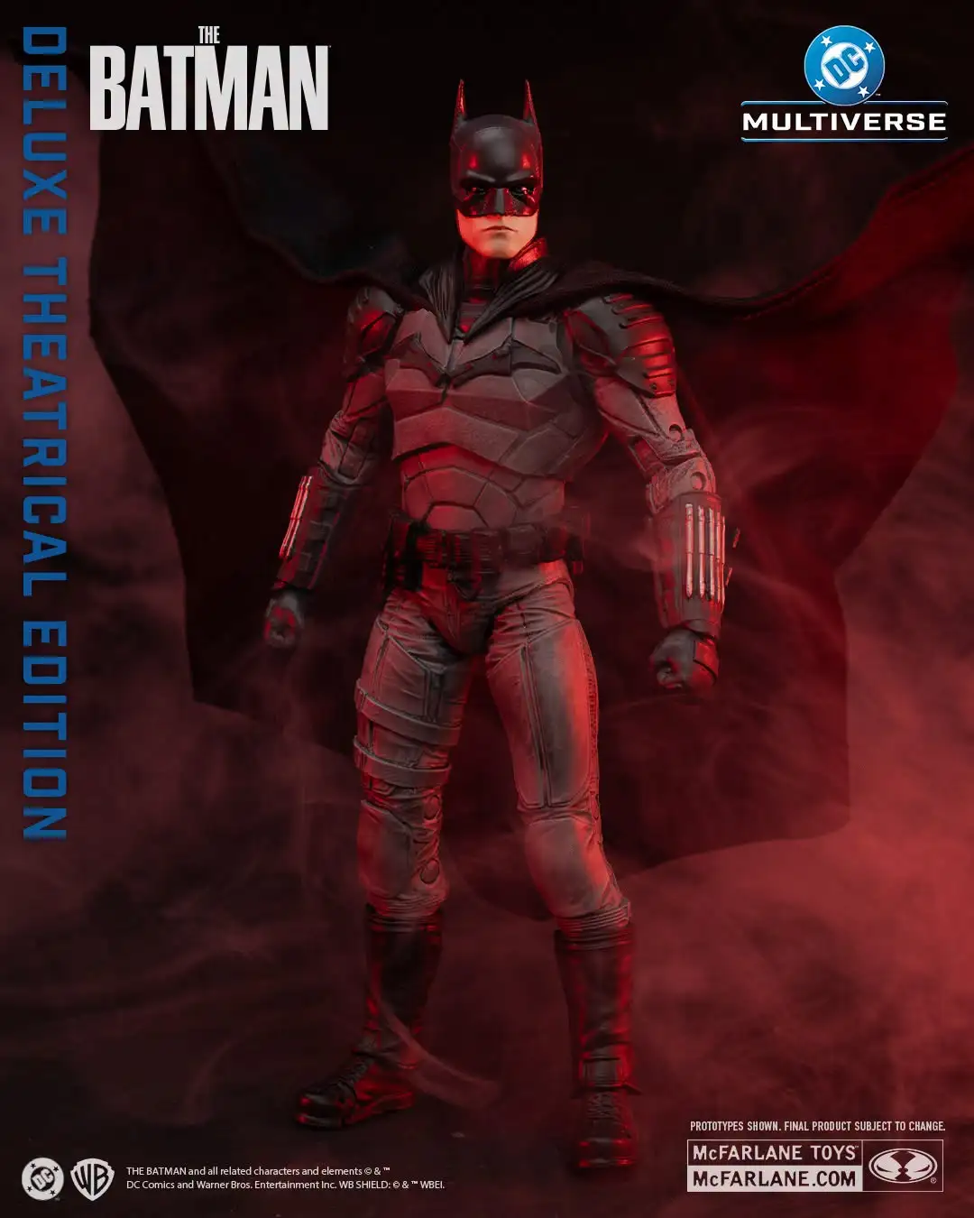 The Batman (2022) DC Multiverse Batman (Deluxe Theatrical Edition) Action Figure 03
