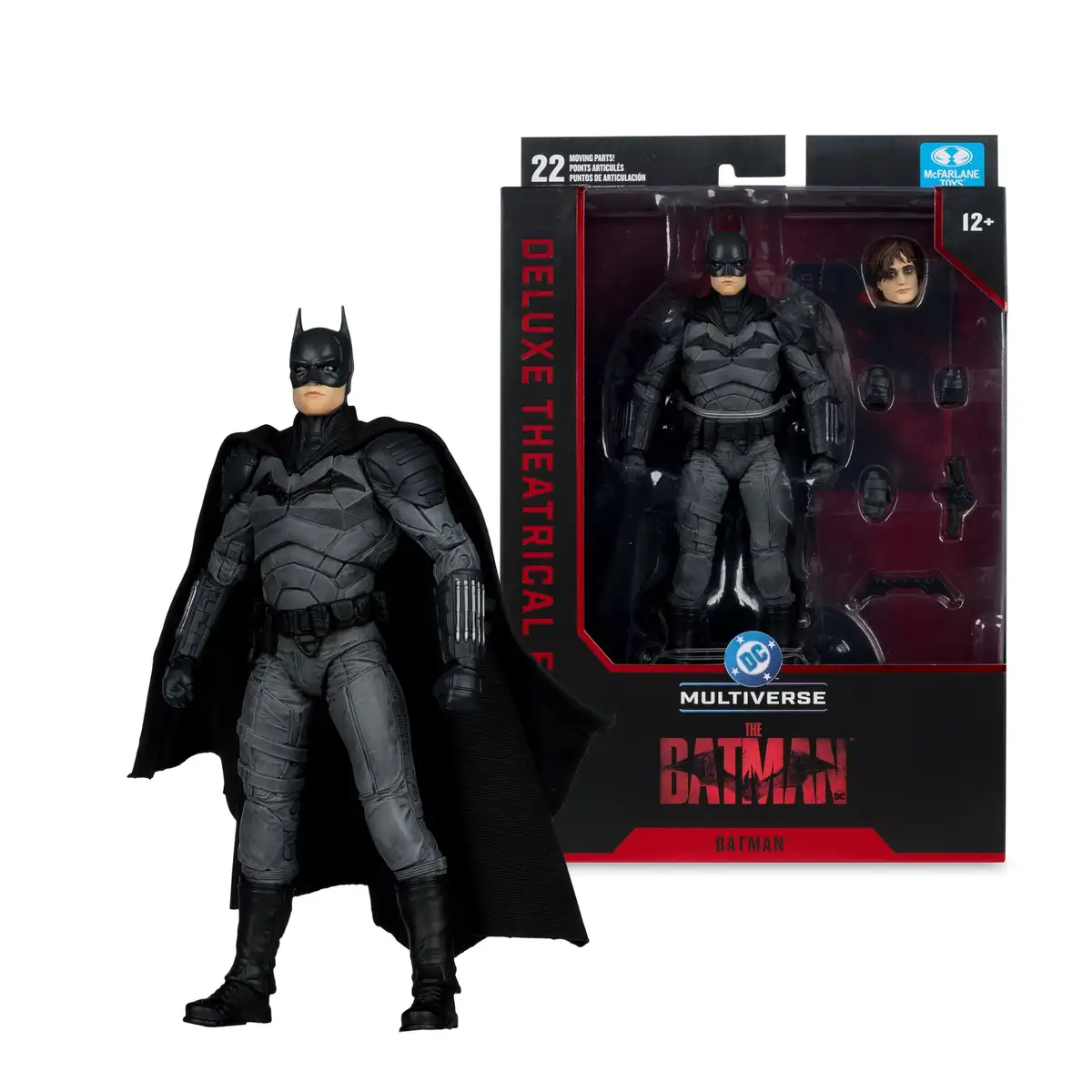 The Batman (2022) DC Multiverse Batman (Deluxe Theatrical Edition) Action Figure 13