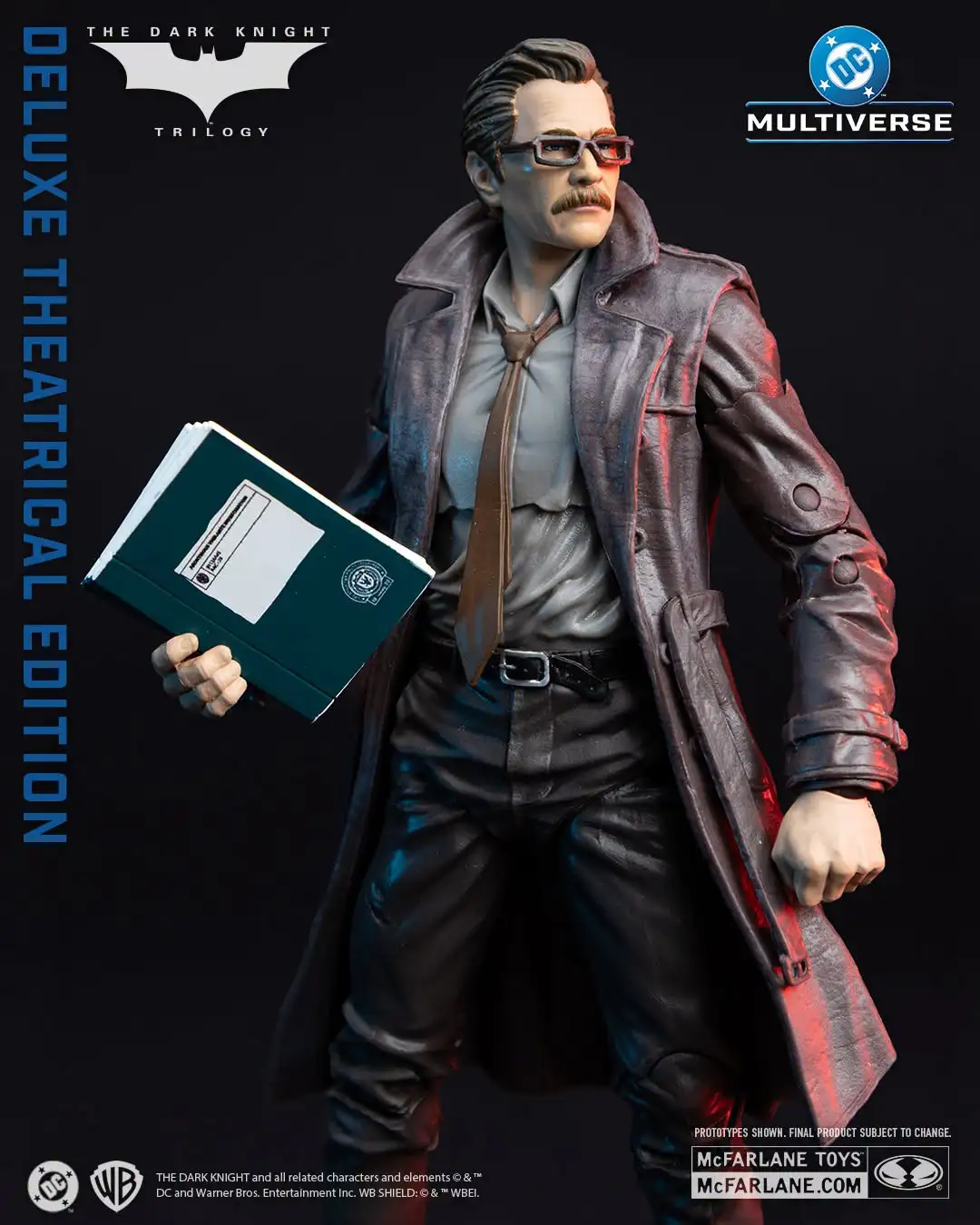 The Dark Knight (2008) DC Multiverse Commissioner James Gordon (Deluxe Theatrical Edition) Action Figure 04