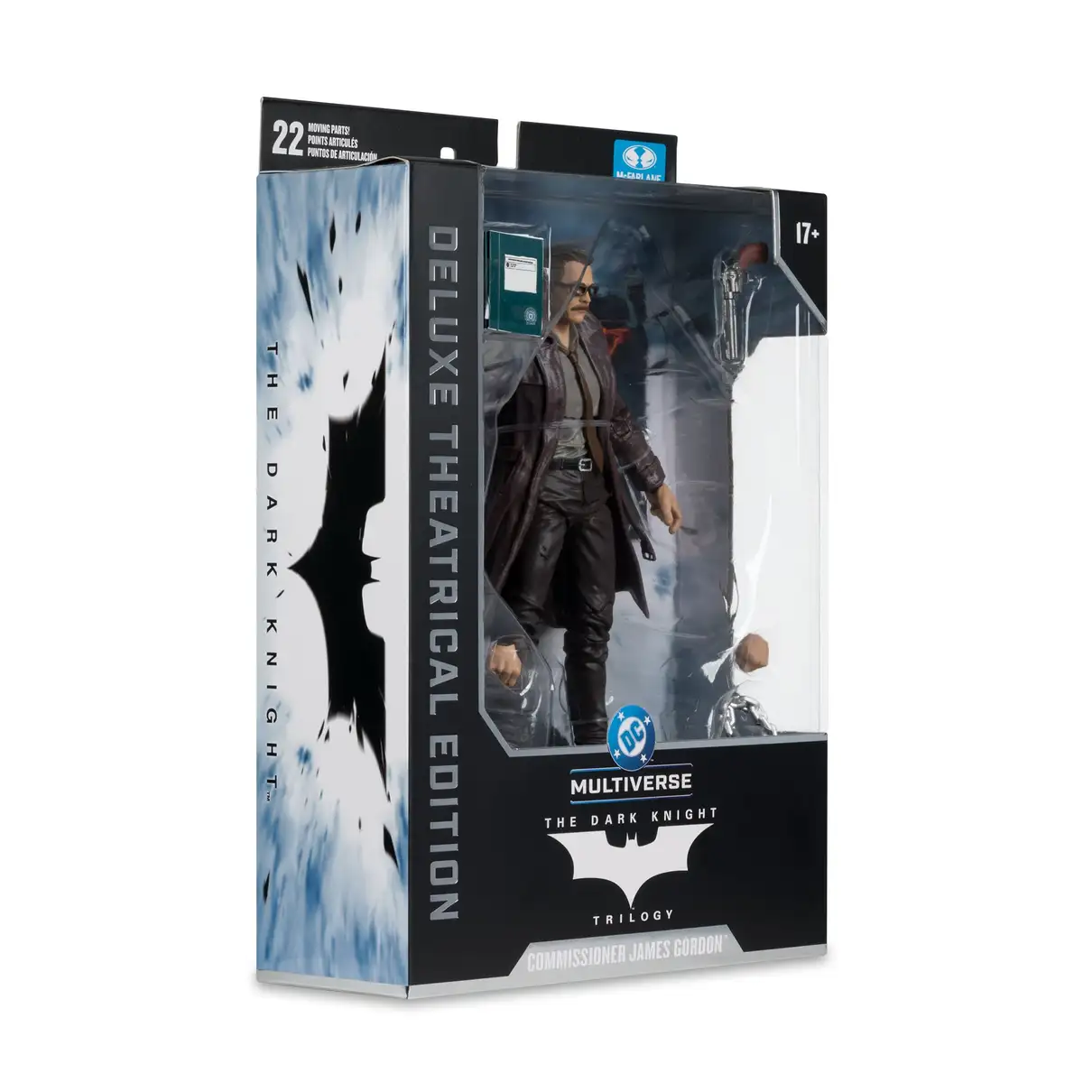 The Dark Knight (2008) DC Multiverse Commissioner James Gordon (Deluxe Theatrical Edition) Action Figure 13