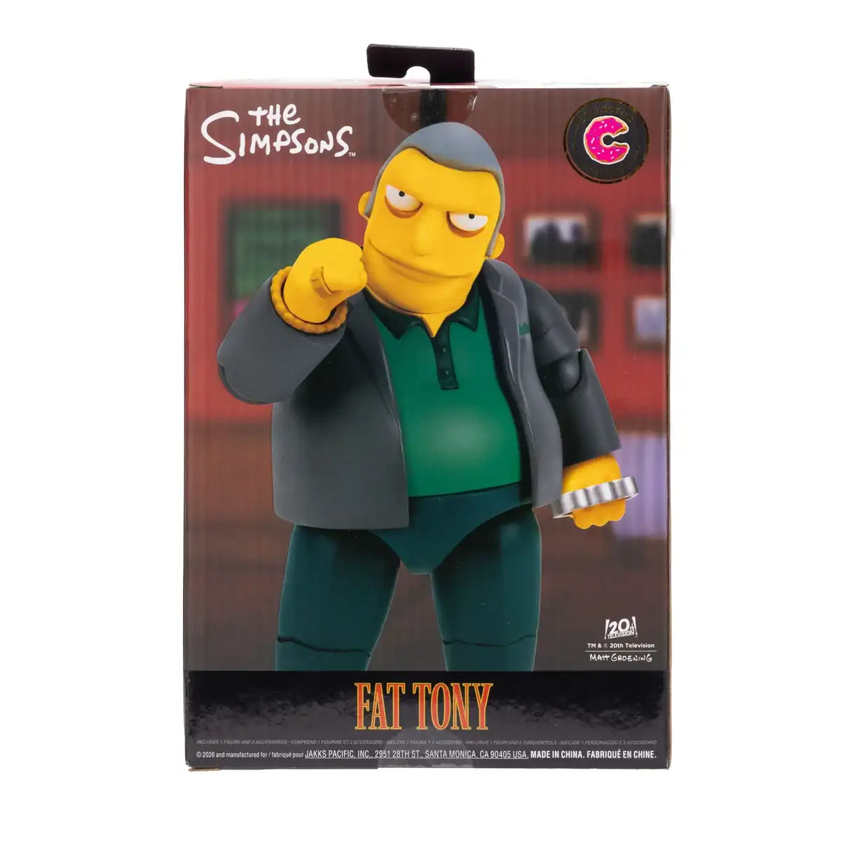 The Simpsons Fat Tony (Collector Edition) 5 Inch Scale Action Figure 14