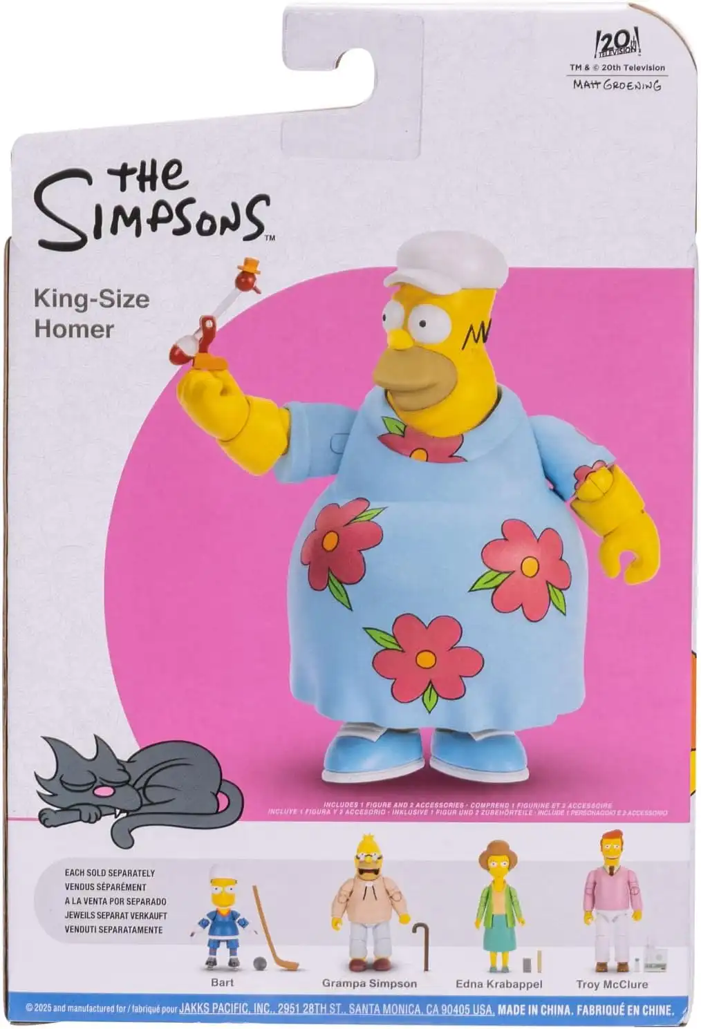 The Simpsons King Size Homer 5 Inch Scale Deluxe Action Figure 11