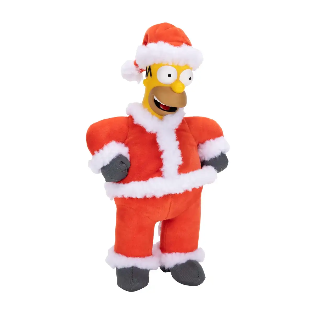 The Simpsons Santa Homer Roto Plush 04