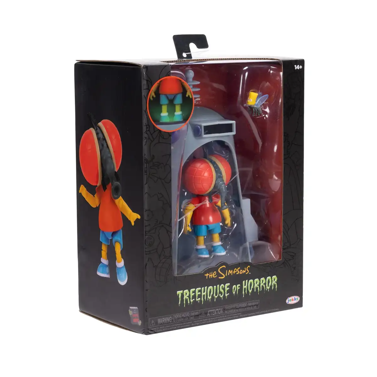 The Simpsons Treehouse of Horror Fly Boy Bart 5 Inch Scale Premium Action Figure 09