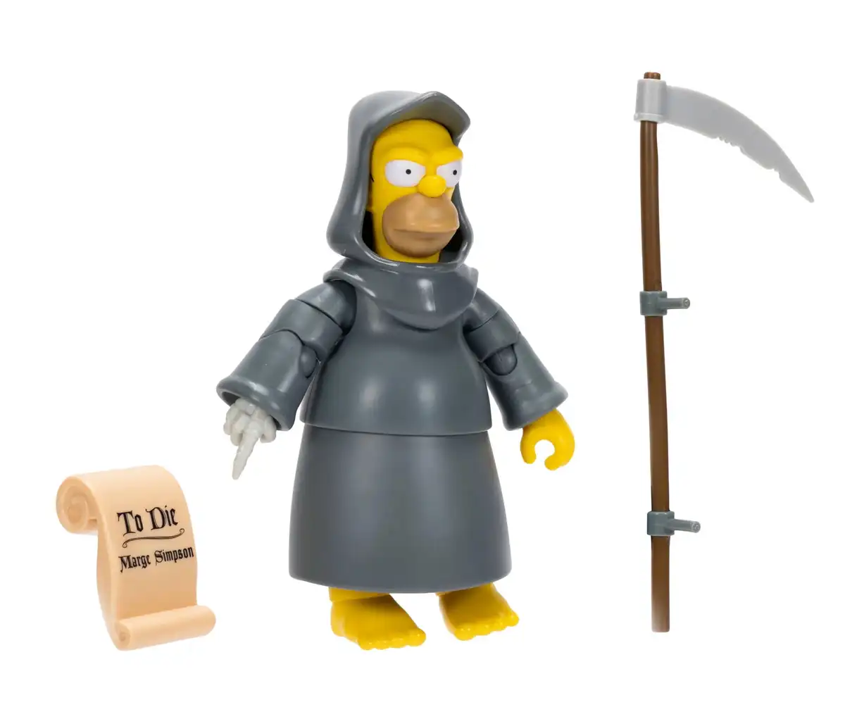 The Simpsons Treehouse of Horror Grim Reaper Homer 5 Inch Scale Deluxe Action Figure 06