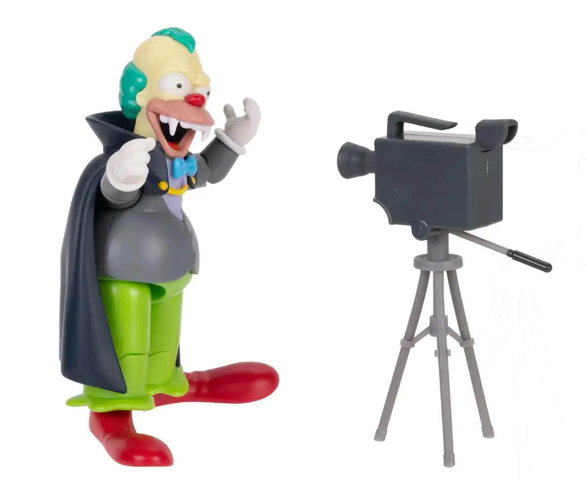 The Simpsons Treehouse of Horror Vampire Krusty 5 Inch Scale Deluxe Action Figure 06