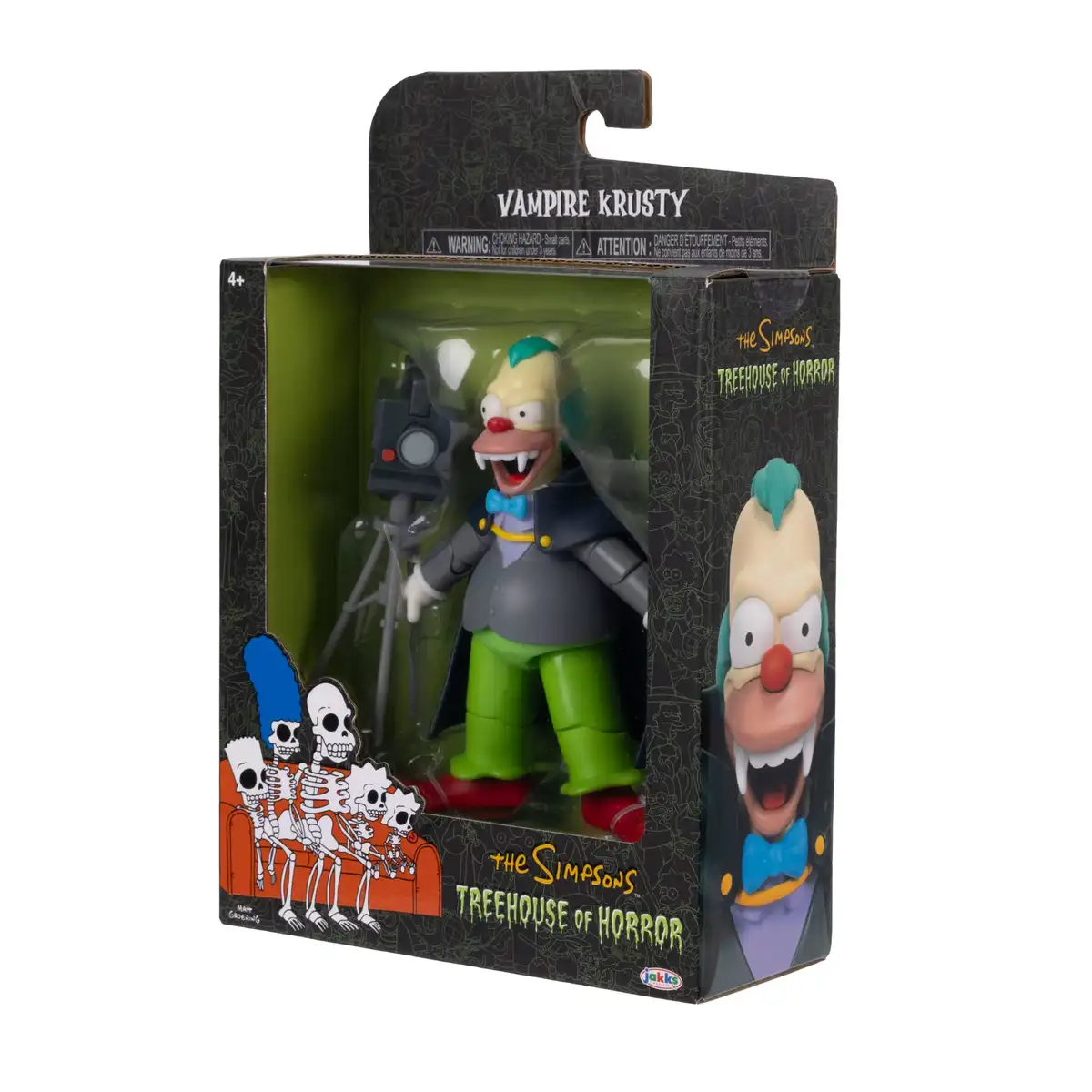 The Simpsons Treehouse of Horror Vampire Krusty 5 Inch Scale Deluxe Action Figure 09