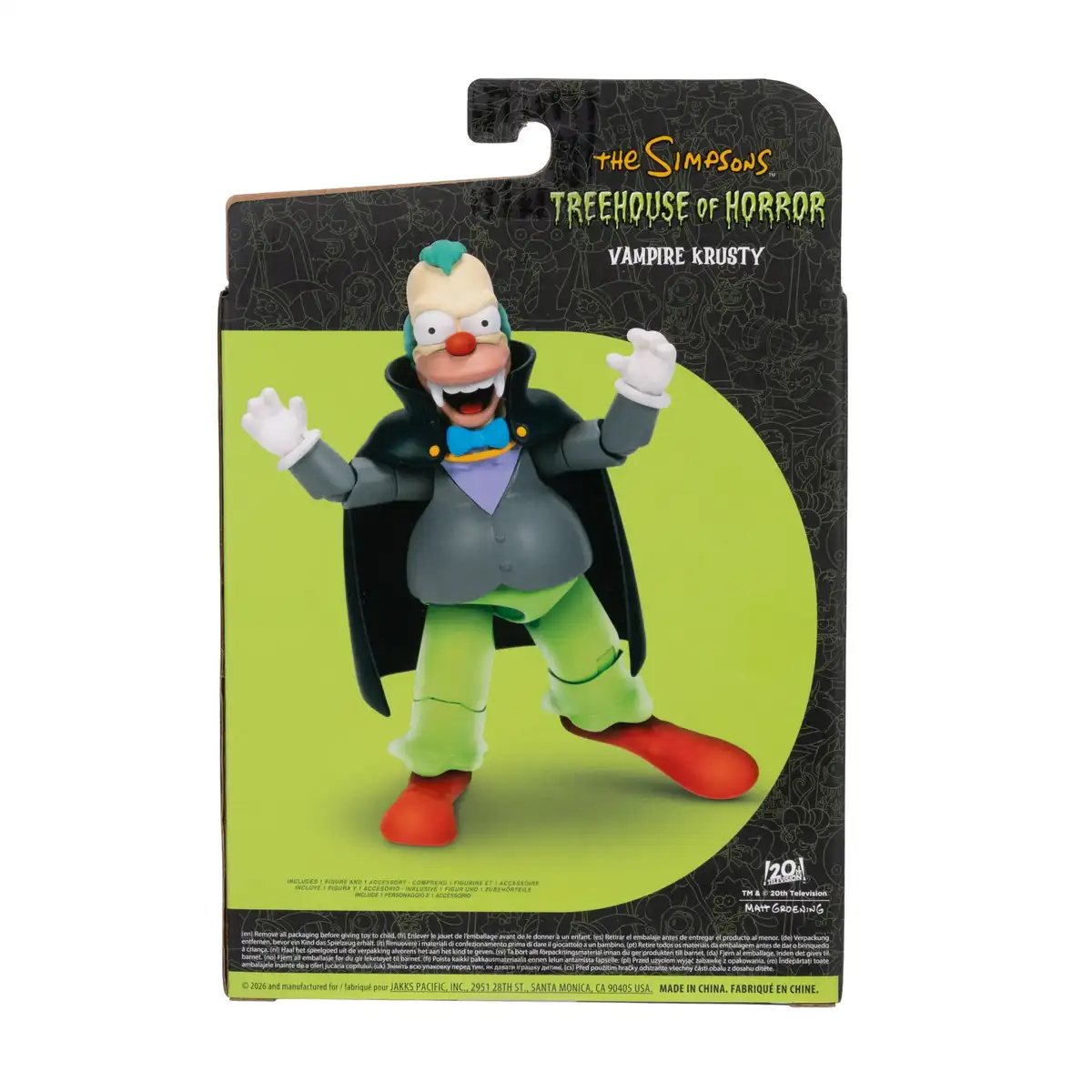 The Simpsons Treehouse of Horror Vampire Krusty 5 Inch Scale Deluxe Action Figure 10