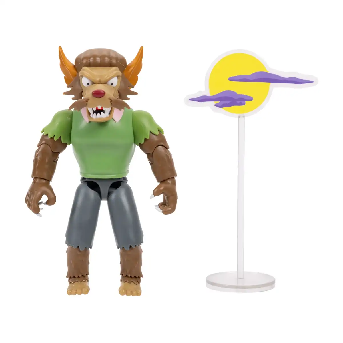 The Simpsons Treehouse of Horror Werewolf Ned Flanders 5 Inch Scale Deluxe Action Figure 03