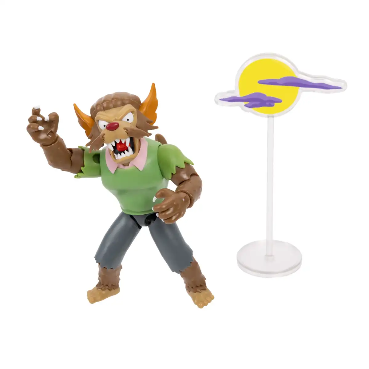 The Simpsons Treehouse of Horror Werewolf Ned Flanders 5 Inch Scale Deluxe Action Figure 07