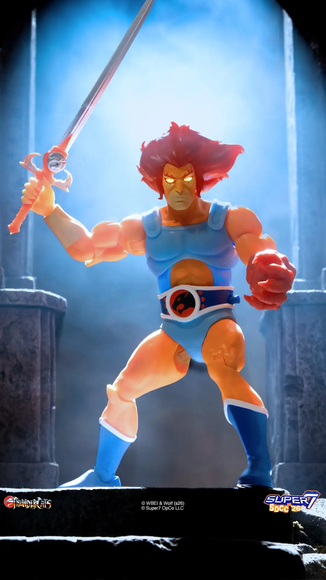 ThunderCats ULTIMATES! Lion O (LED Lightup) SDCC 2026 Exclusive Action Figure 03