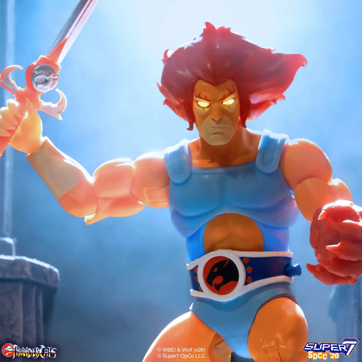ThunderCats ULTIMATES! Lion O (LED Lightup) SDCC 2026 Exclusive Action Figure 04