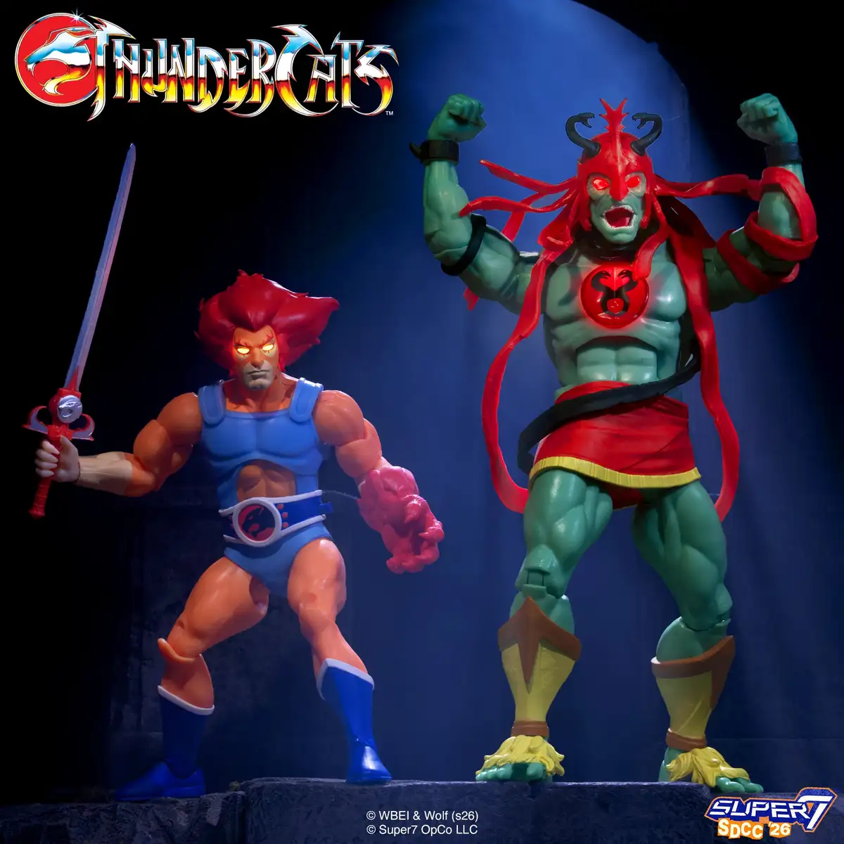 ThunderCats ULTIMATES! Lion O (LED Lightup) SDCC 2026 Exclusive Action Figure 09