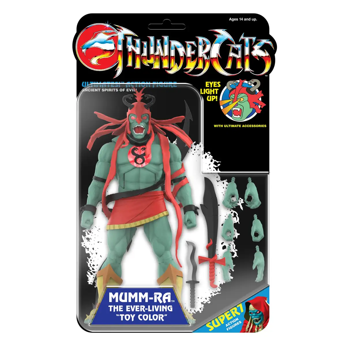 ThunderCats ULTIMATES! Mumm Ra (LED Lightup) SDCC 2026 Exclusive Action Figure 07