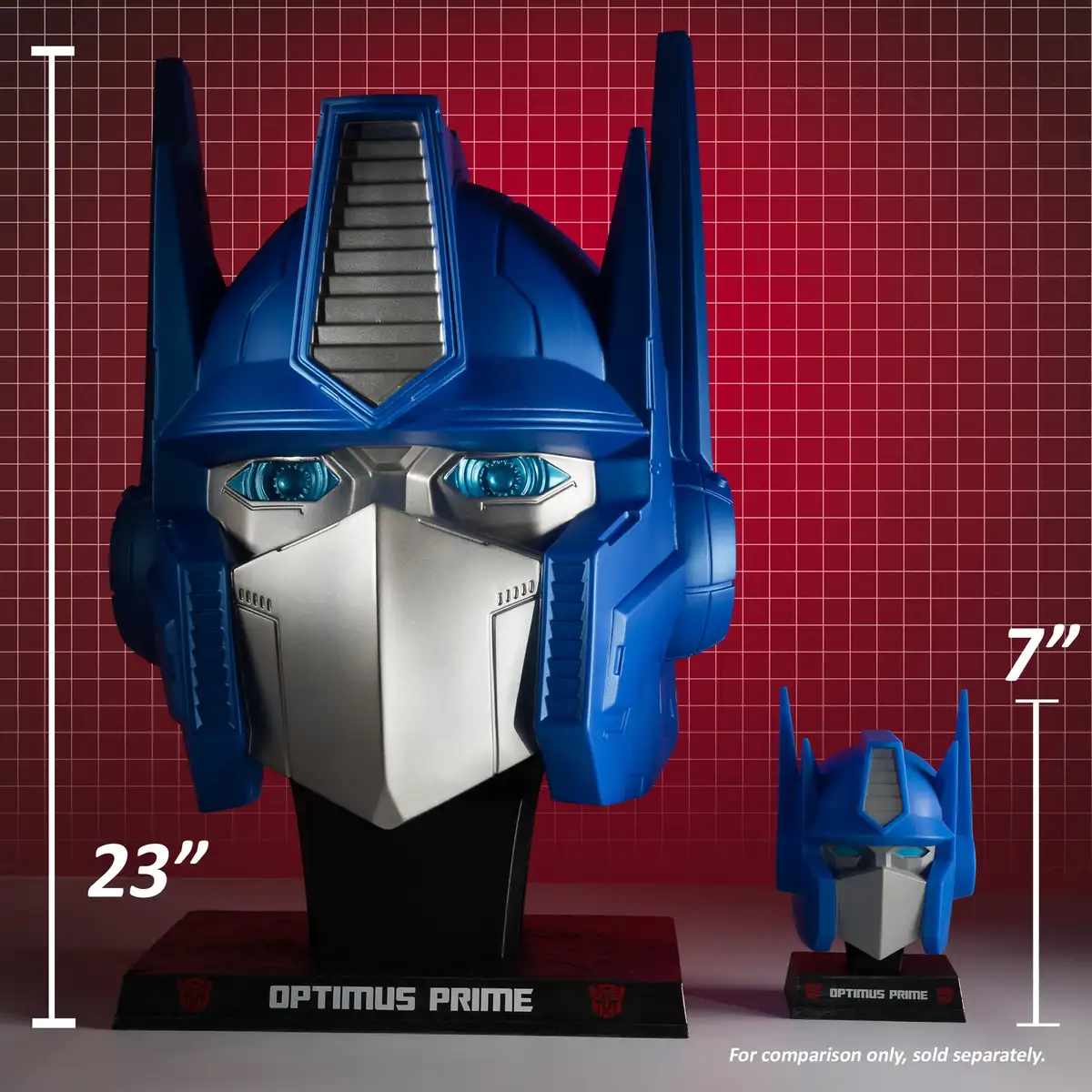 Transformers Optimus Prime Head Replica 07