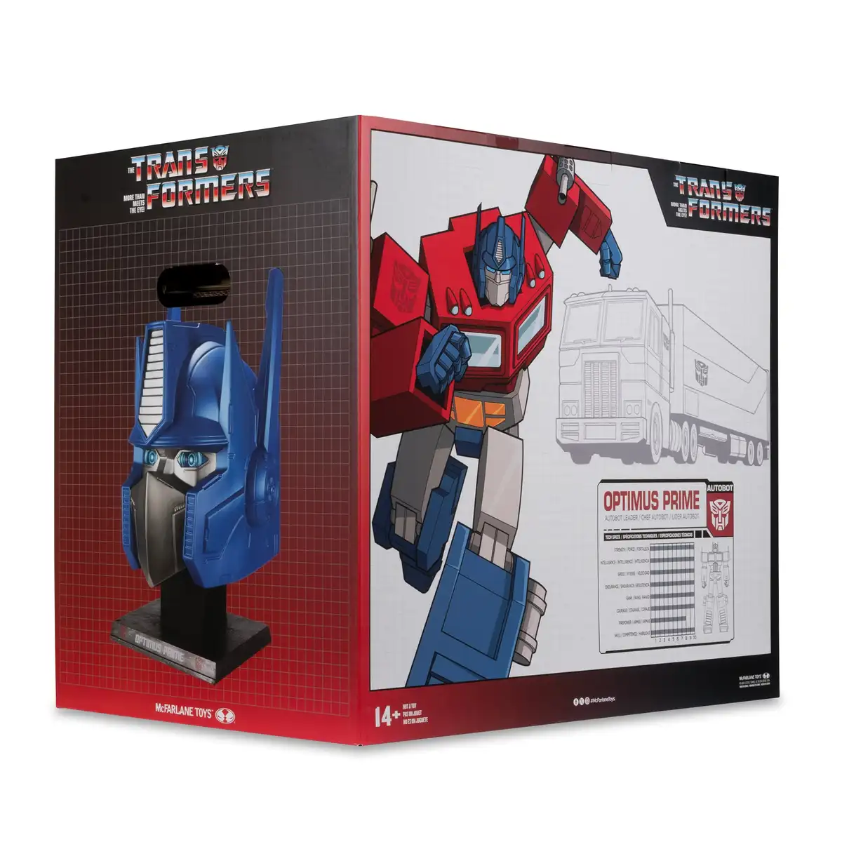 Transformers Optimus Prime Head Replica 17