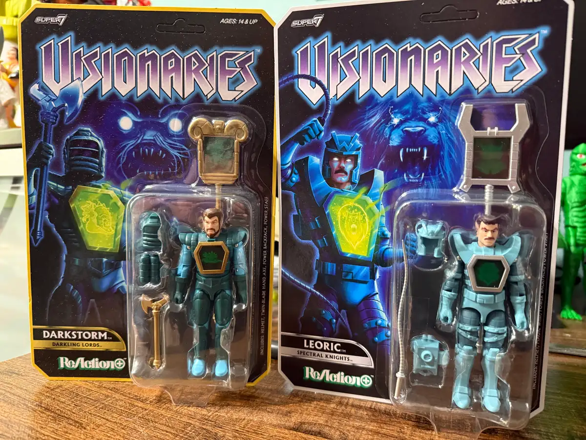 Visionaries ReAction+ Super7 Leoric and Darkstorm IH 1