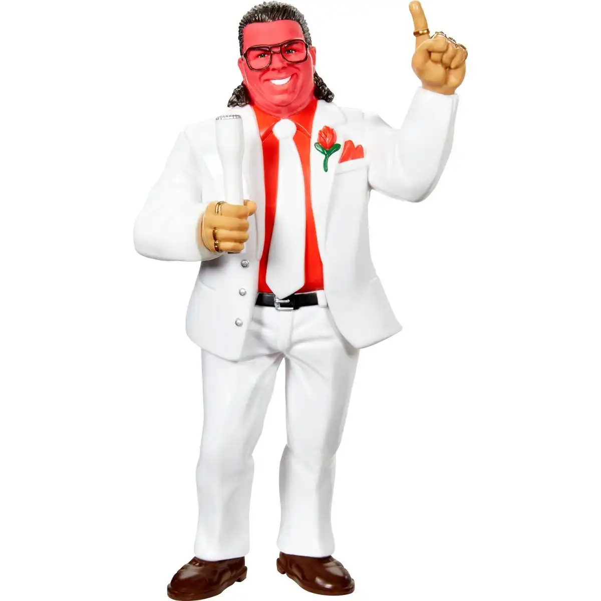 WWE LJN Superstars Brother Love Action Figure, 1980s Retro 8 Collectible Toy 01