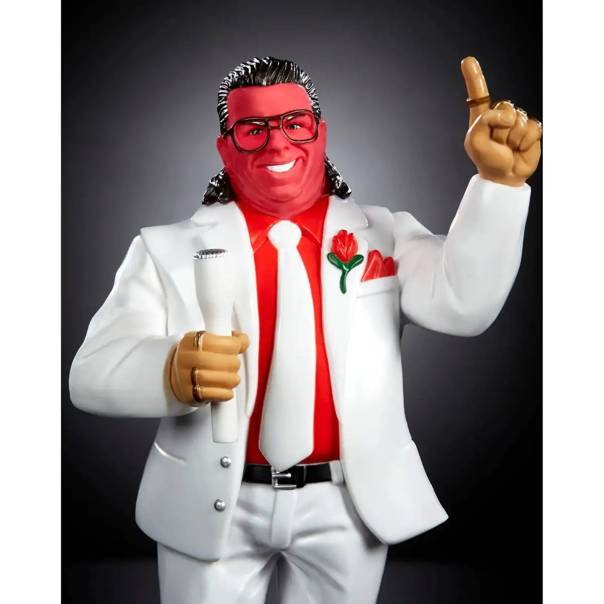 WWE LJN Superstars Brother Love Action Figure, 1980s Retro 8 Collectible Toy 03
