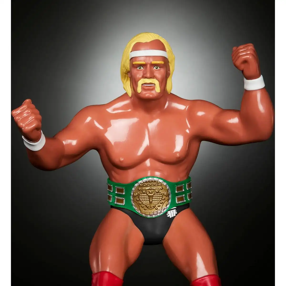 WWE LJN Superstars Hulk Hogan Action Figure, 1980s Retro 8 Collectible Toy 02