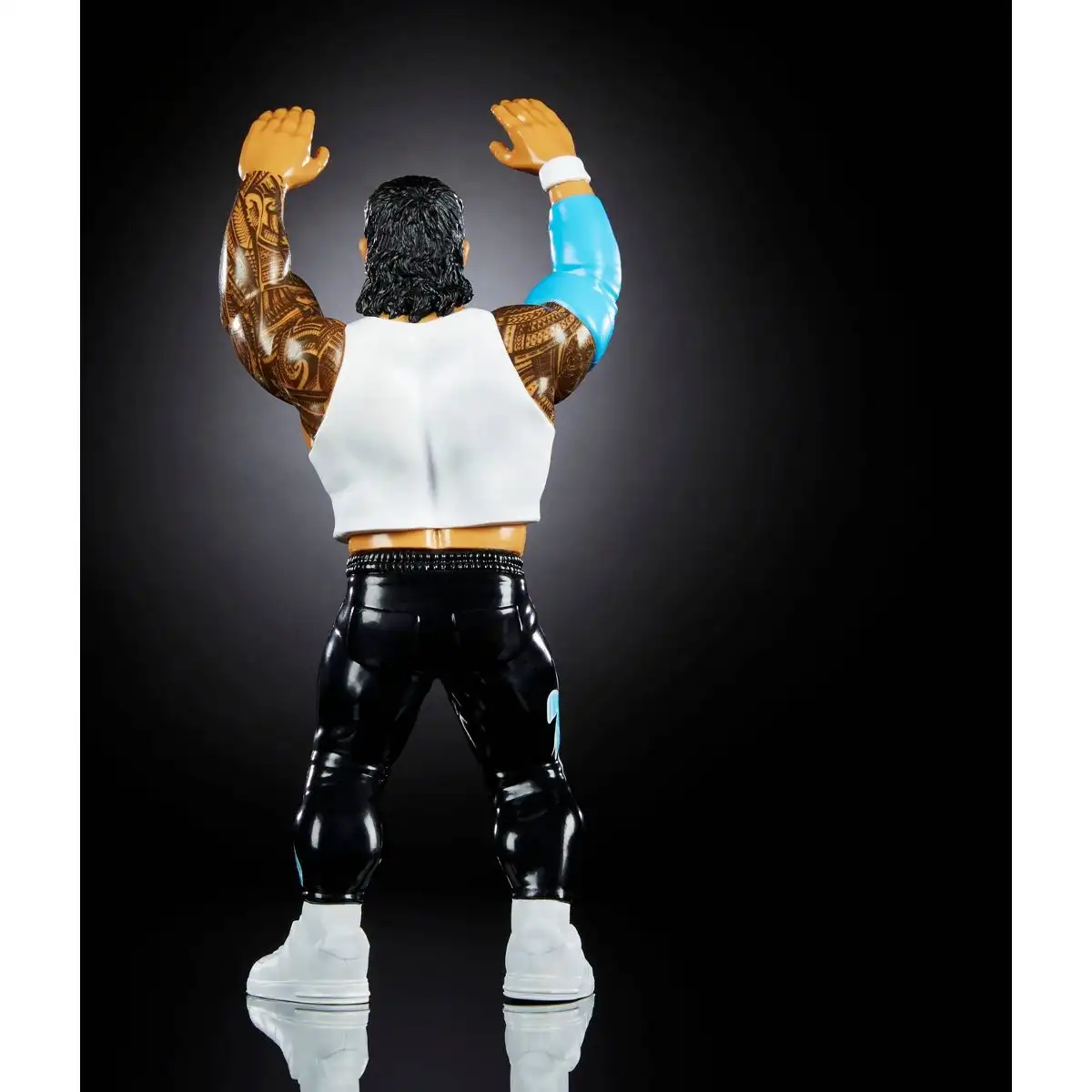 WWE LJN Superstars Jey Uso Action Figure, 1980s Retro 8 Collectible Toy 05