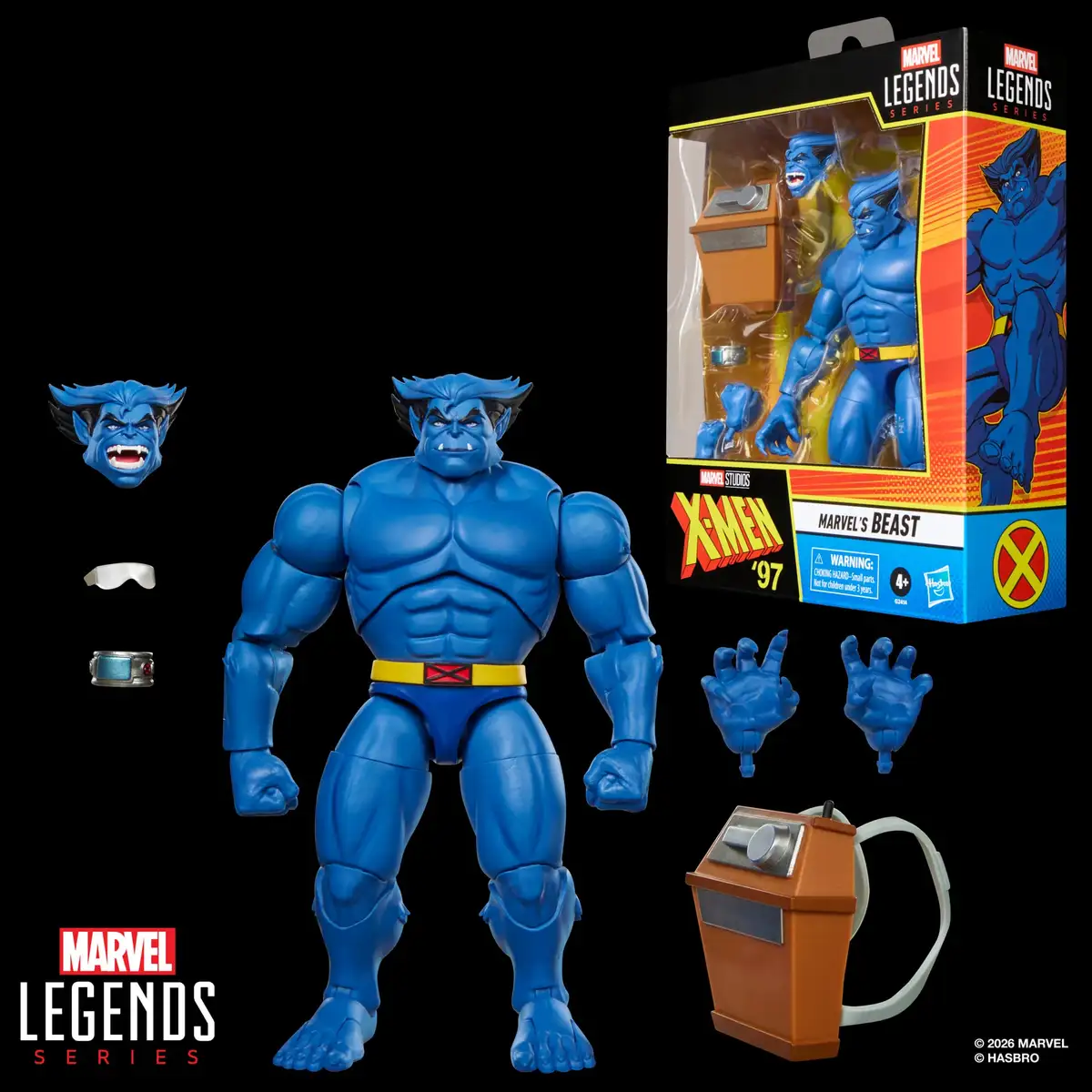 X Men '97 Marvel Legends Marvel's Beast Action Figure 10