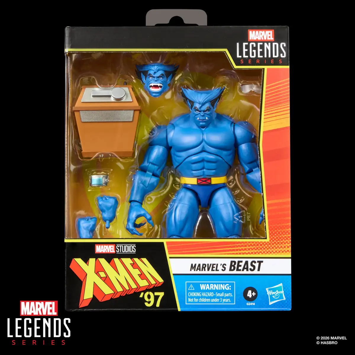 X Men '97 Marvel Legends Marvel's Beast Action Figure 11