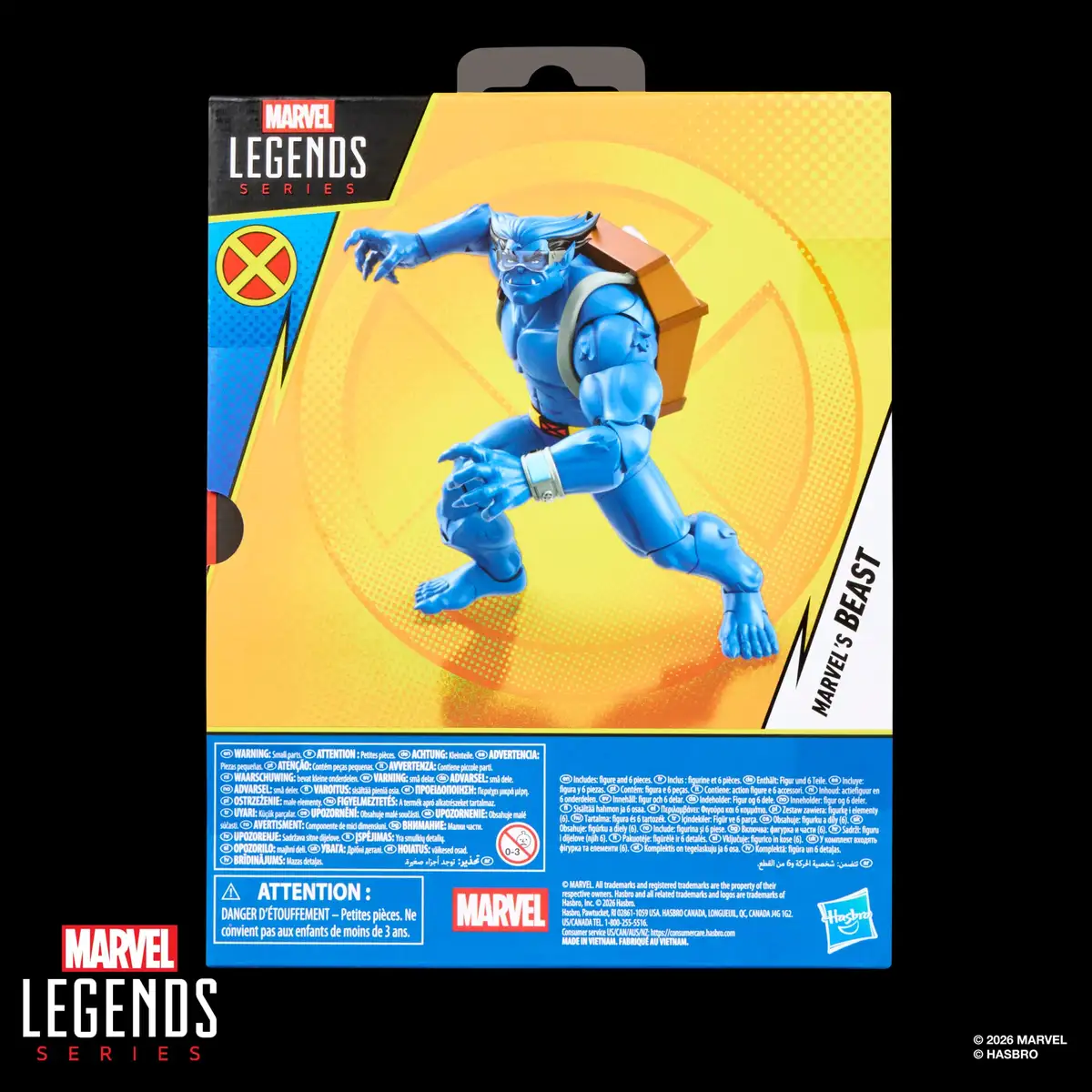 X Men '97 Marvel Legends Marvel's Beast Action Figure 13