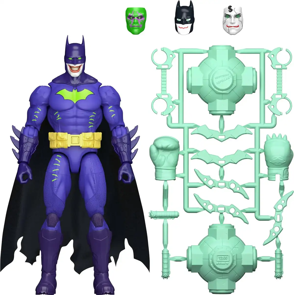 ​Mattel DC Premier Series 6.5in Jokerized Batman Action Figure 2