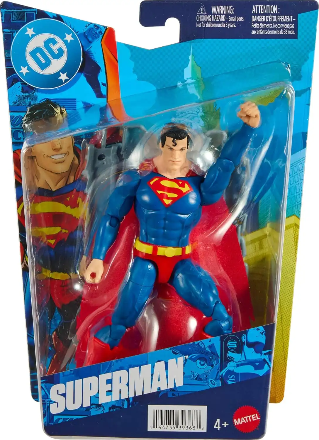 ​Mattel DC Premier Series 6.5in Superman Action Figure Series 2 1