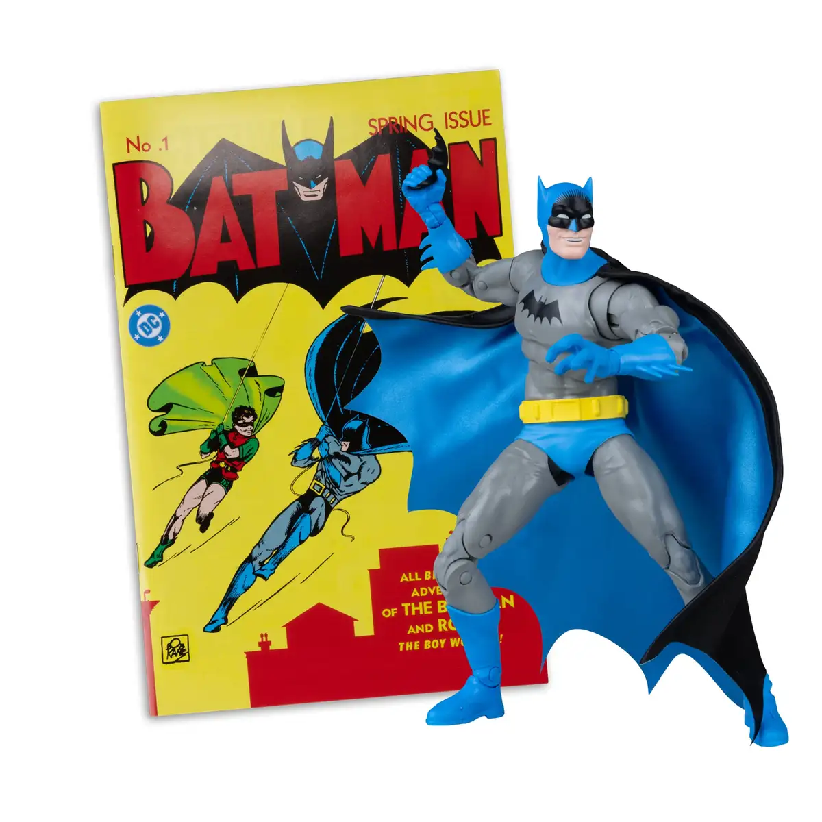 Batman #1 Page Punchers Batman 7 Action Figure with Comic 07